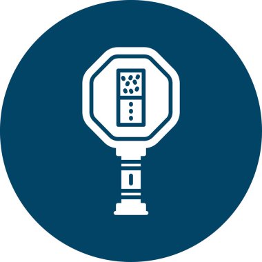 Modern oto tamir simgesinin vektör illüstrasyonu