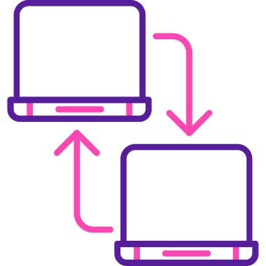 ağ simgesi, vektör illüstrasyonu