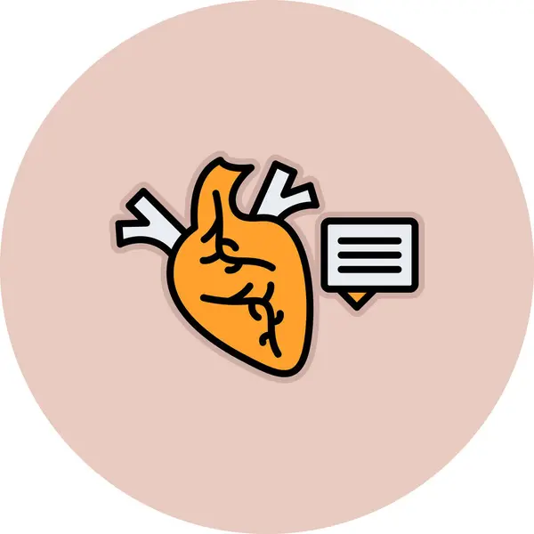 화살표 아이콘을 가진 심 혼입니다. 벡터 일러스트 레이 션