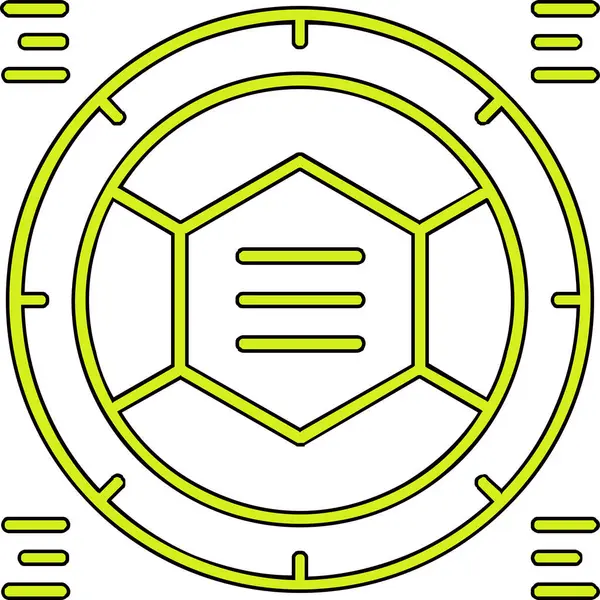 Bir Çin fenerinin vektör çizimi