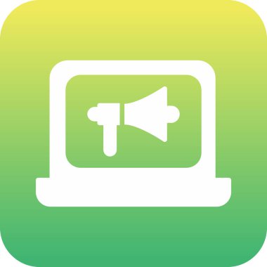 Hoparlör simgesi, vektör illüstrasyonu