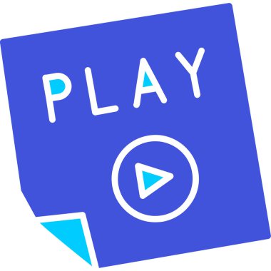 trend biçimi izole edilmiş arkaplanda çalma düğmesi simgesi