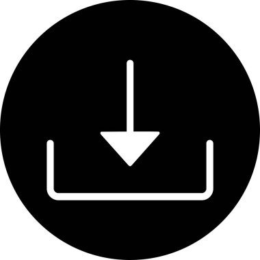 İndir. Web simgesi basit illüstrasyon