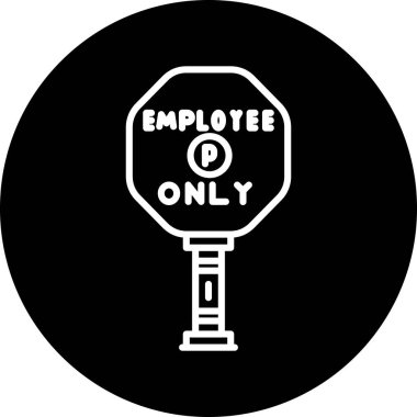 Yuvarlak pul simgesinin vektör çizimi