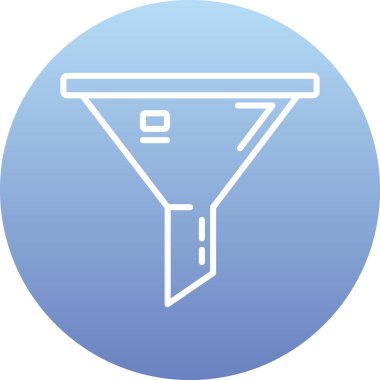 Modern simgenin vektör illüstrasyonu