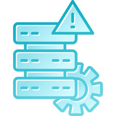 ağ bağlantısı sunucu simgesi doldurulmuş dış hat biçimi