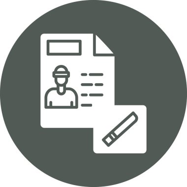 Modern simgenin vektör illüstrasyonu