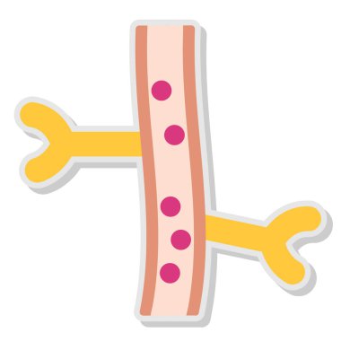 Köpek maması ikonu. Web için köpek maması vektör simgelerinin düz çizimi