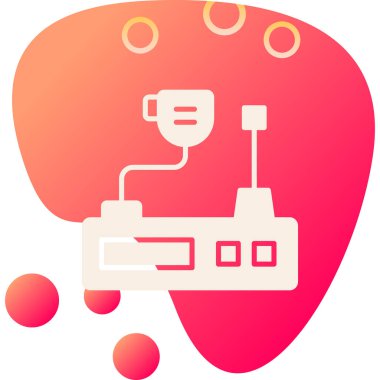 Modern simgenin vektör illüstrasyonu