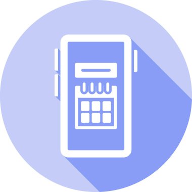 - Telefon. Web simgesi basit illüstrasyon