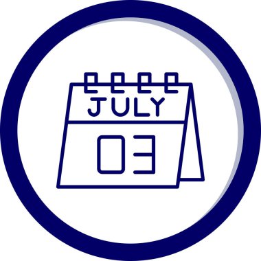 Bir günlük takvimdeki 8 Temmuz tarihi