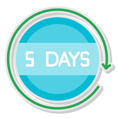 Modern simgenin vektör illüstrasyonu