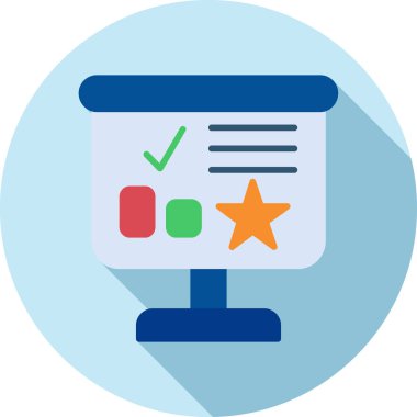 Pano web vektör simgesi