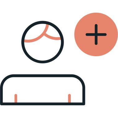 yatak ikonu vektör illüstrasyonu