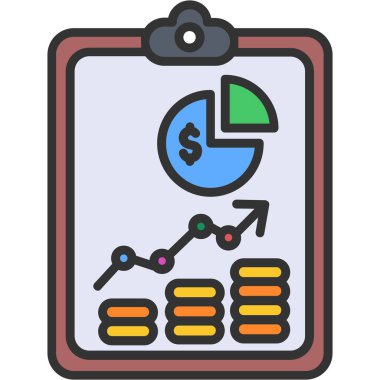 analiz grafiği simgesi