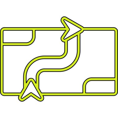 ok simgesi vektör illüstrasyonu