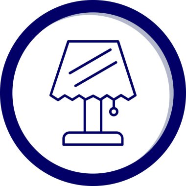 Lamba. Web simgesi basit illüstrasyon