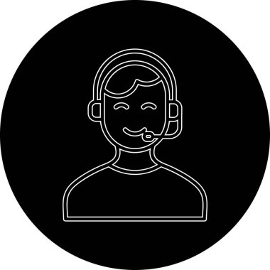 Modern simgenin vektör illüstrasyonu