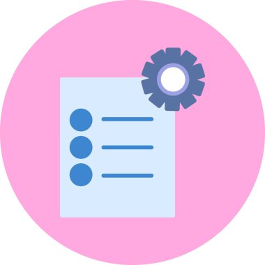 Rozet. Web simgesi basit illüstrasyon