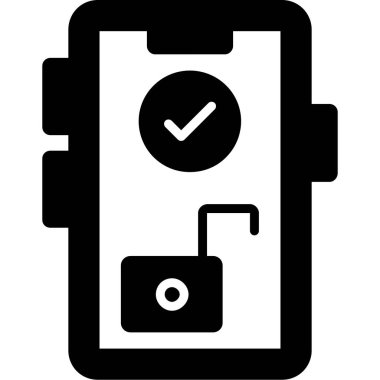 akıllı telefon vektör simgesi