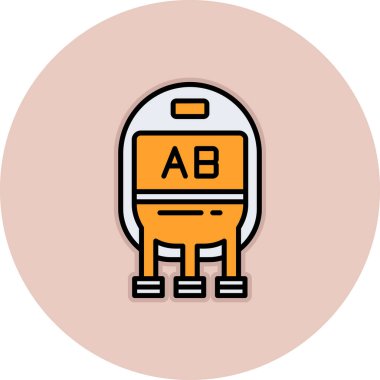 Modern b 'nin vektör illüstrasyonu eksik simgesi