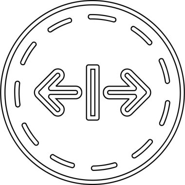 ok simgesi vektör illüstrasyonu