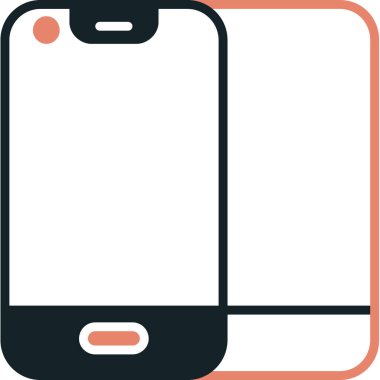 cep telefonu vektör simgesi