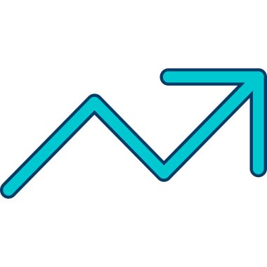 ok simgesi vektör illüstrasyonu