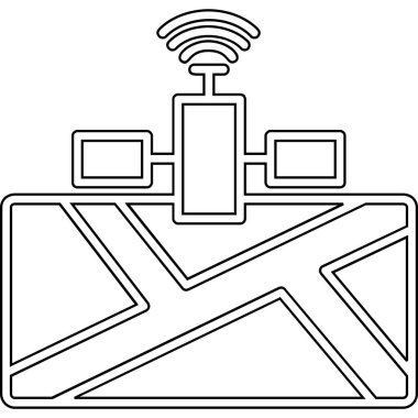 wifi simgesi vektör illüstrasyonu