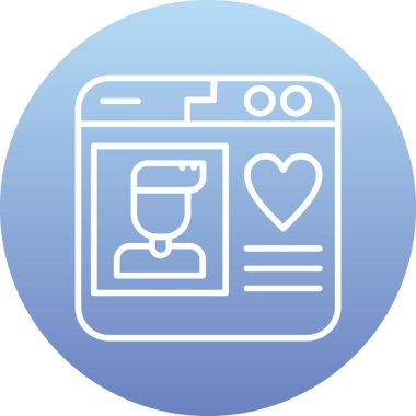 Gıda simgesinin vektör illüstrasyonu