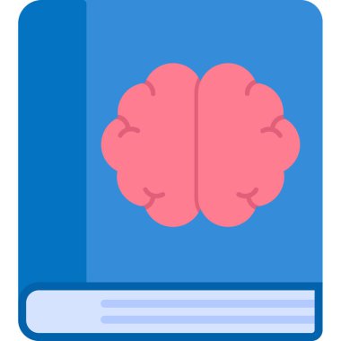 Beyin. Web simgesi basit tasarım