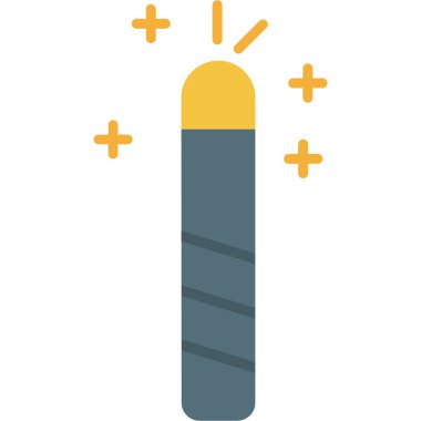 Bir ışık simgesinin vektör illüstrasyonu