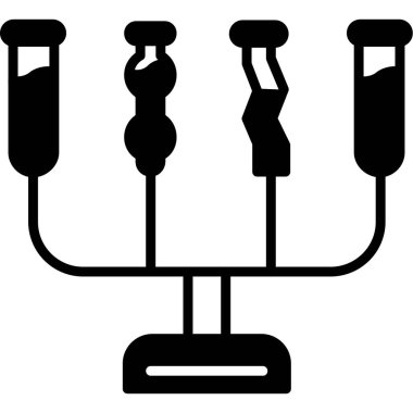 Elektrikli ısıtıcının vektör illüstrasyonu