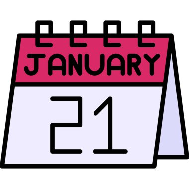 Takvim simge tasarlamak vektör