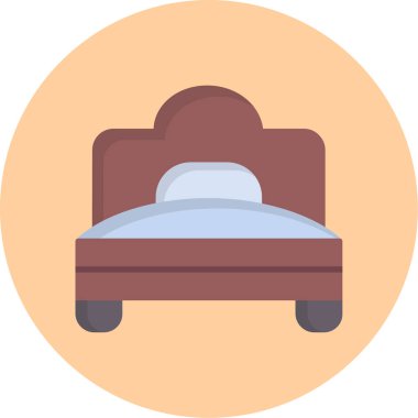 Otel modern vektör illüstrasyonu