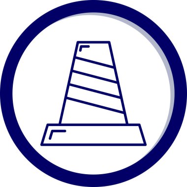 Modern bir simgenin vektör illüstrasyonu