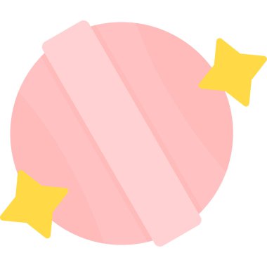 Banyo Tuzu Bomba Web simgesi, vektör illüstrasyonu