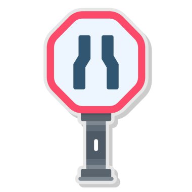 Yol tabelası. Basit tasarım