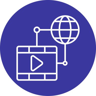 TV 'nin vektör illüstrasyonu