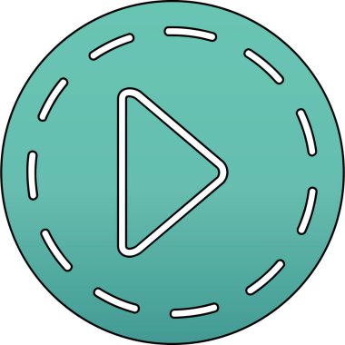 Vektör evrensel simgesi Trendy bakmak.