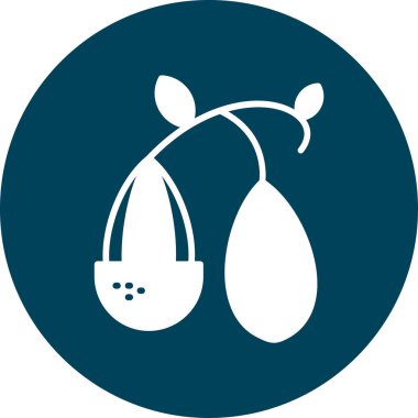 Eşsiz Yumurta Vektörü Kabartma Simgesi