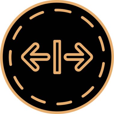 ok simgesi vektör illüstrasyonu