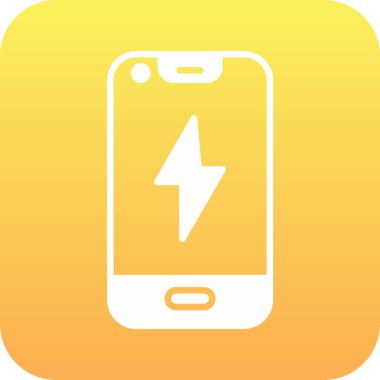 Pil. Web simgesi basit illüstrasyon