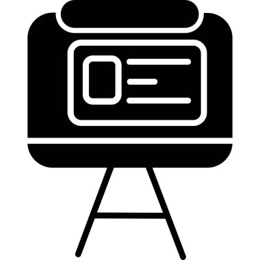 kamera simgesi vektör illüstrasyonu