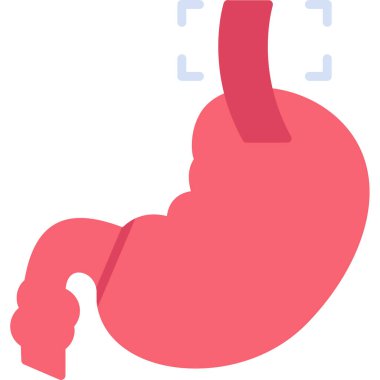 Mide organı insan organı simgesi