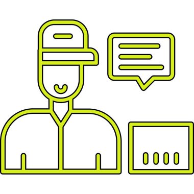 çağrı merkezi müşteri simgesi