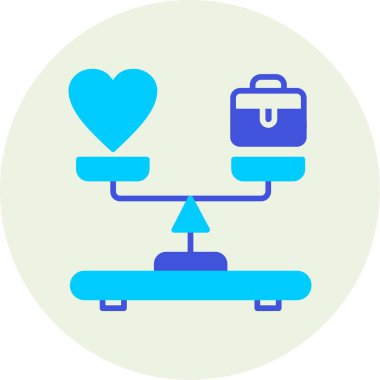 Kalp. Web simgesi basit illüstrasyon