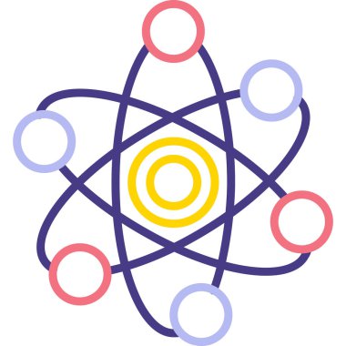 Vektör illüstrasyonu, simge ögesi arkaplanı