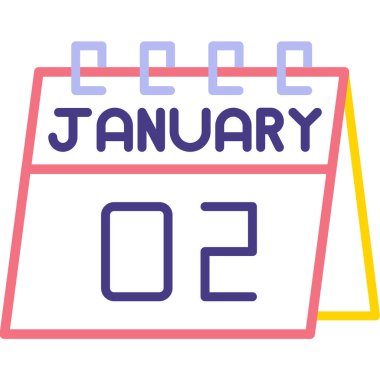 Takvim işareti simgesini, vektör çizim