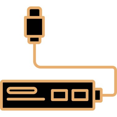 ağ simgesi. Web için sunucu vektör simgelerinin basit illüstrasyonu